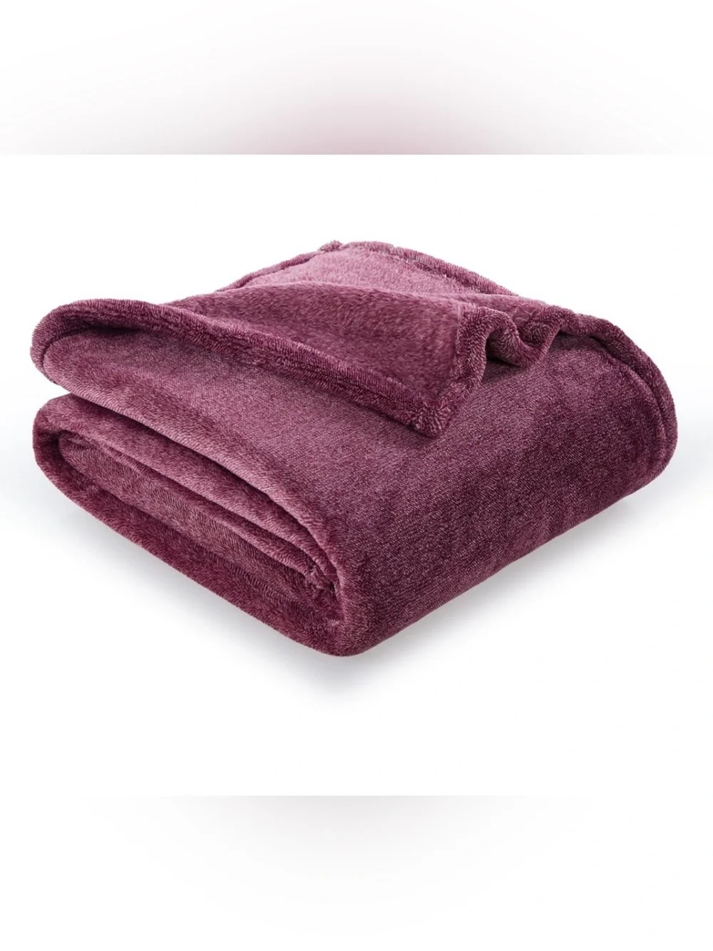 Berkshire Plush Throw Blanket in Copper